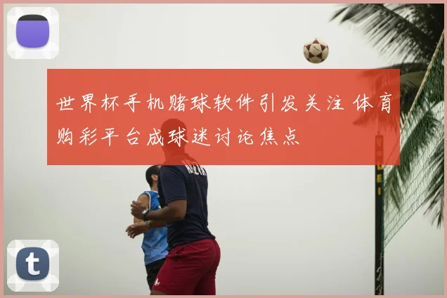 世界杯手机赌球软件引发关注 体育购彩平台成球迷讨论焦点