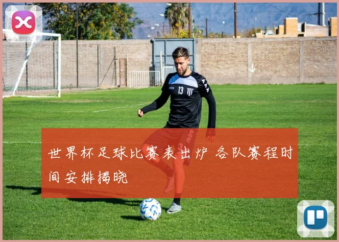 世界杯足球比赛表出炉 各队赛程时间安排揭晓